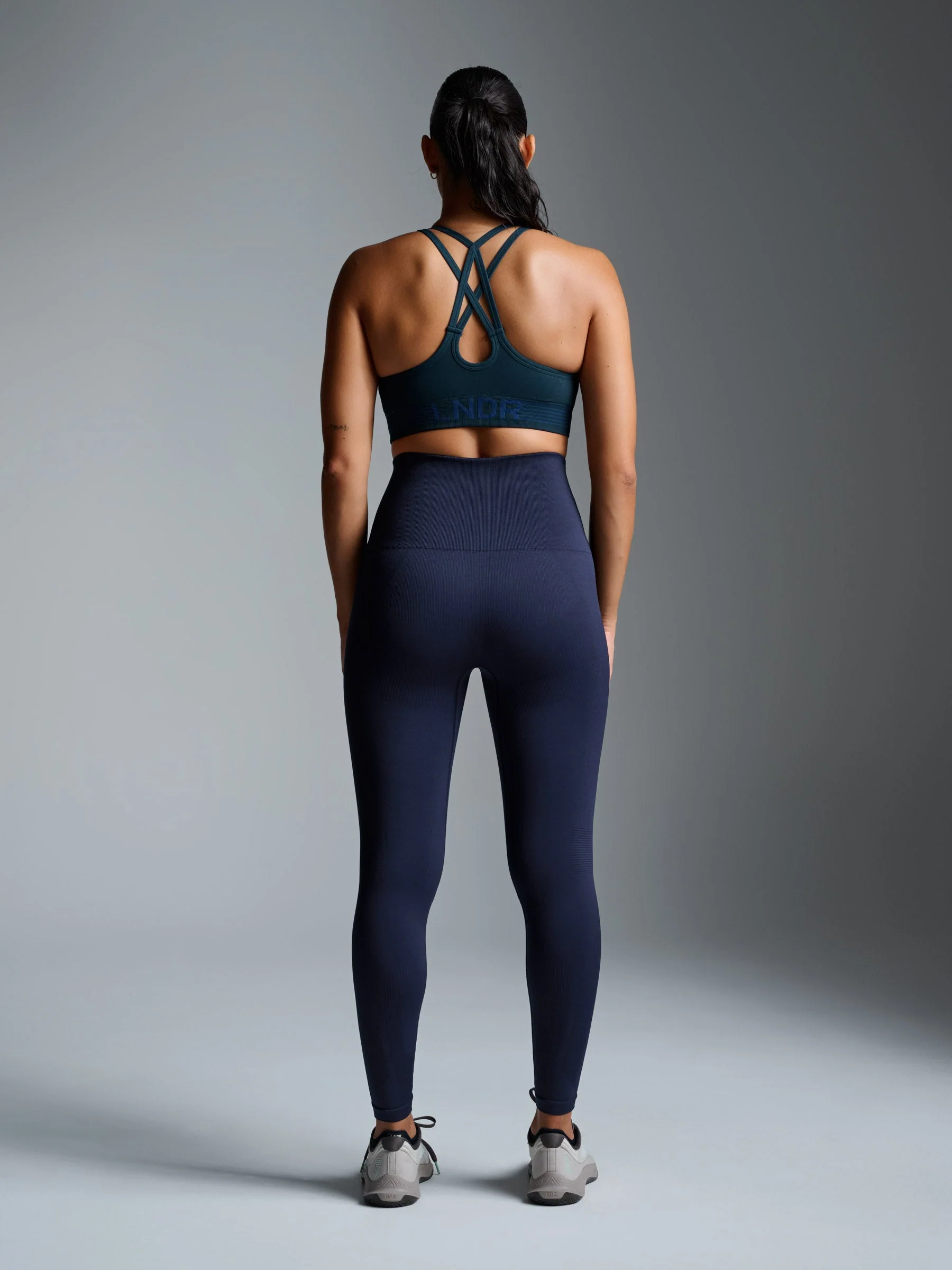 CHISEL 7/8 Super High Rise Legging Navy - Image 2