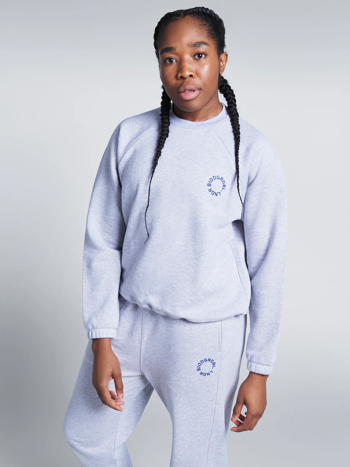 DANNY ZUKO Sweater Light Grey Marl