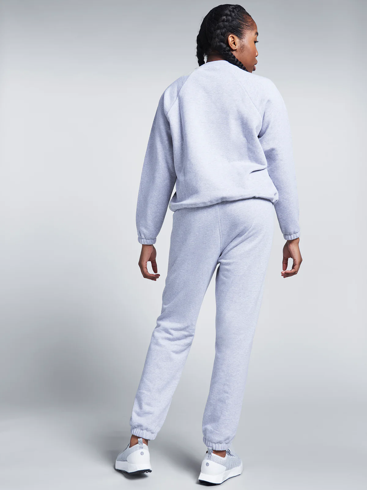 DANNY ZUKO Sweater Light Grey Marl - Image 2