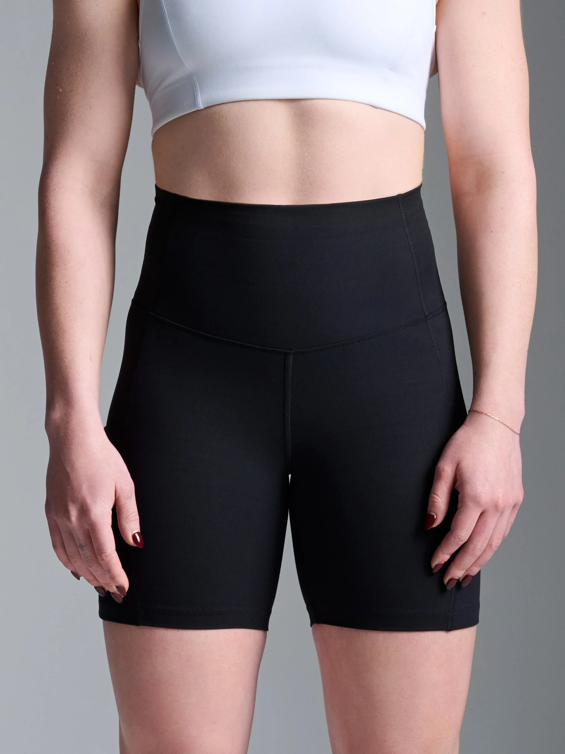 FATAL ATTRACTION 6 Super High Rise Bike Short Black - Image 4