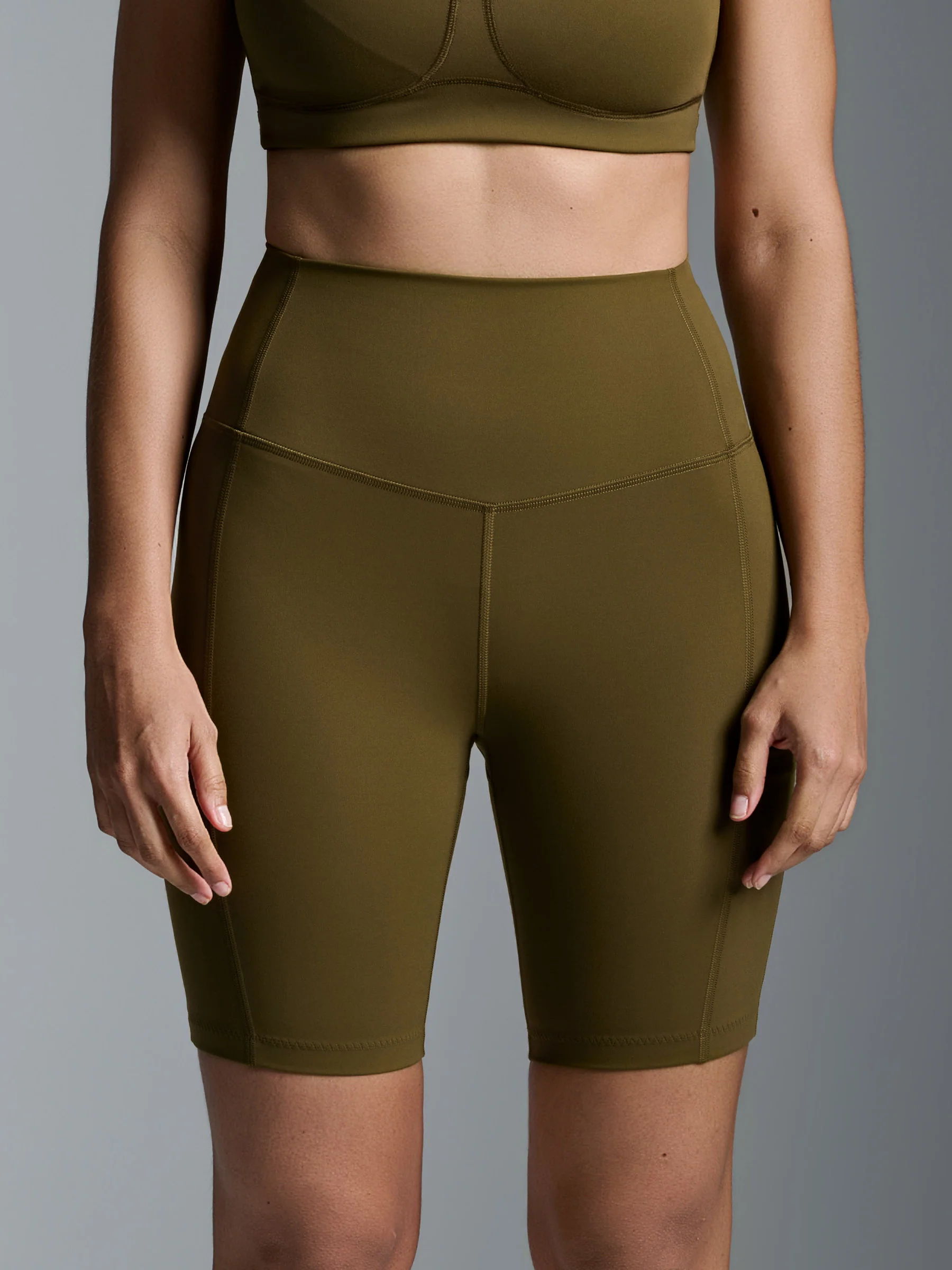 FATAL ATTRACTION 8 Bike Short Light Olive - Image 4