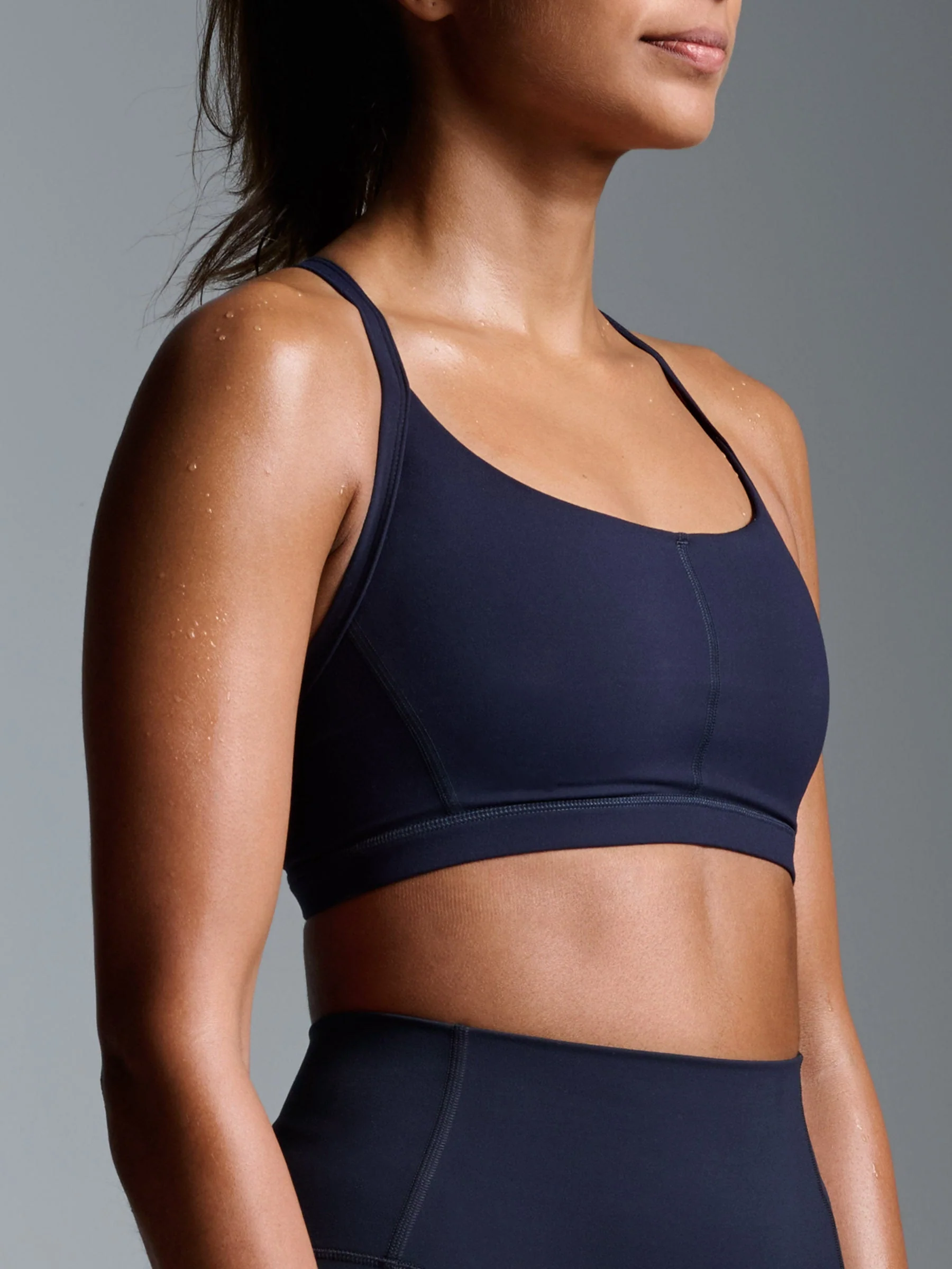 FATAL ATTRACTION PADDED Sports Bra Deep Navy - Image 4