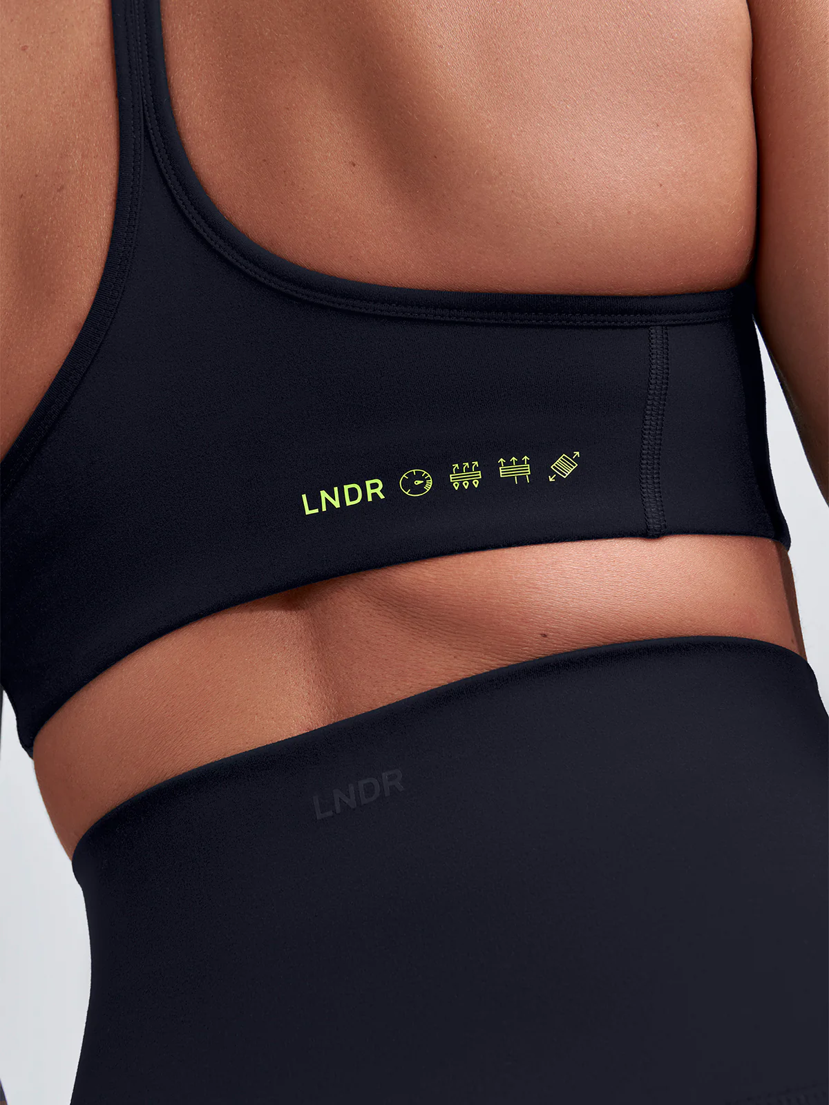 FATAL ATTRACTION RECYCLED Sports Bra Black - Image 2