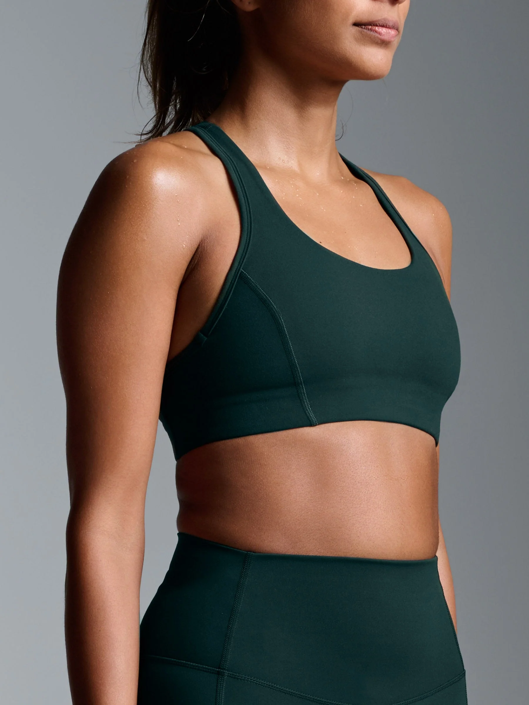 FATAL ATTRACTION Sports Bra Dark Green - Image 4