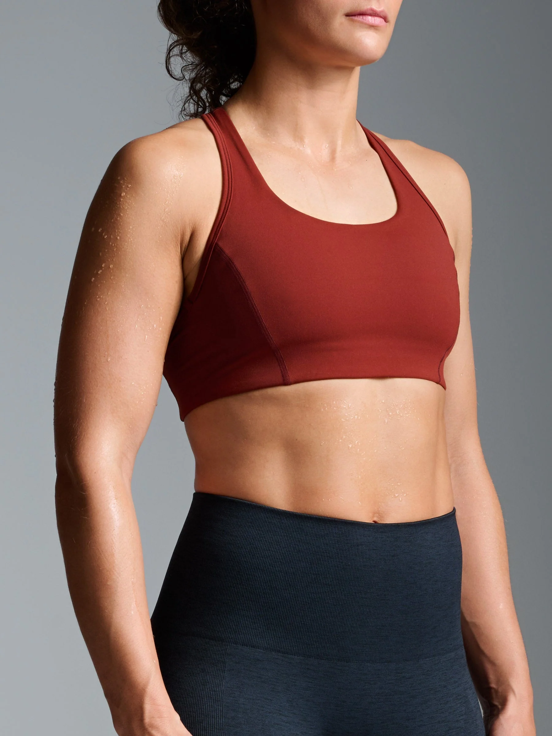 FATAL ATTRACTION Sports Bra Rust - Image 4