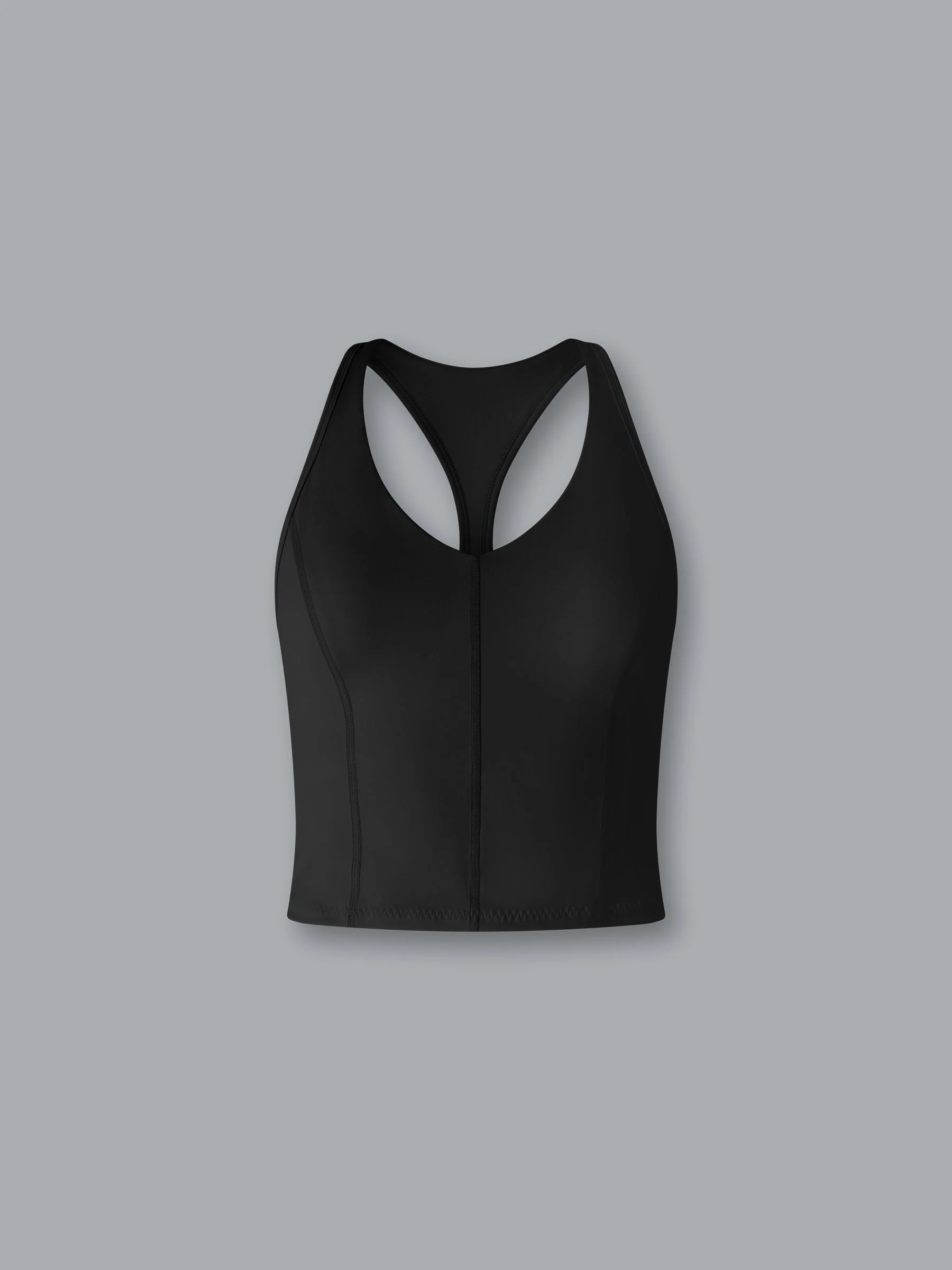 FEMME FATALE Longline Bra Black - Image 3