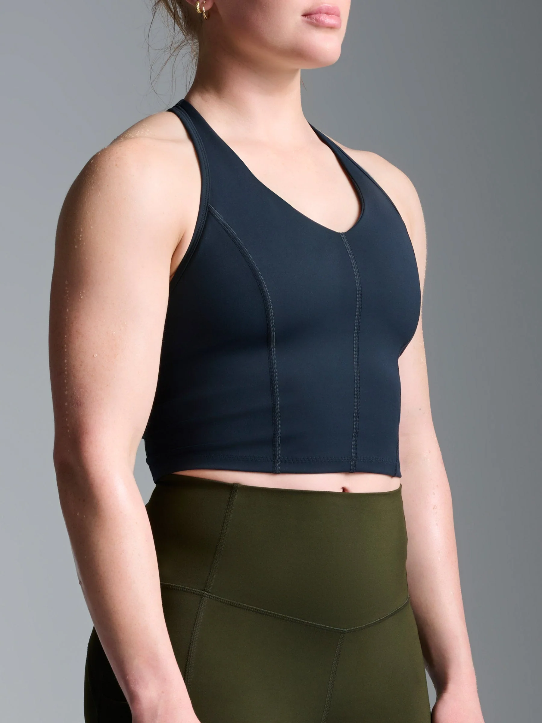 FEMME FATALE Longline Bra Marine - Image 4