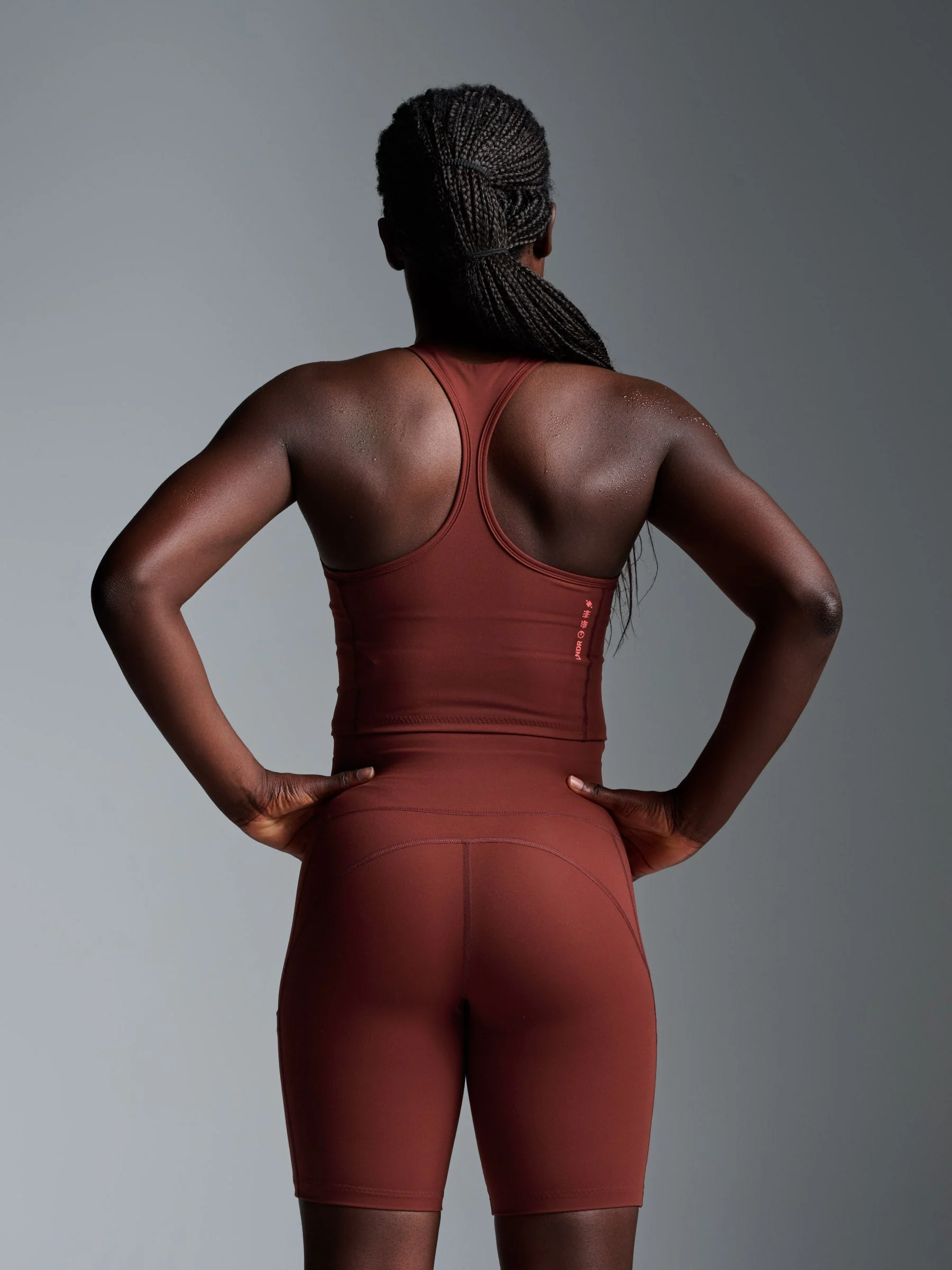 FEMME FATALE Longline Bra Rust - Image 2