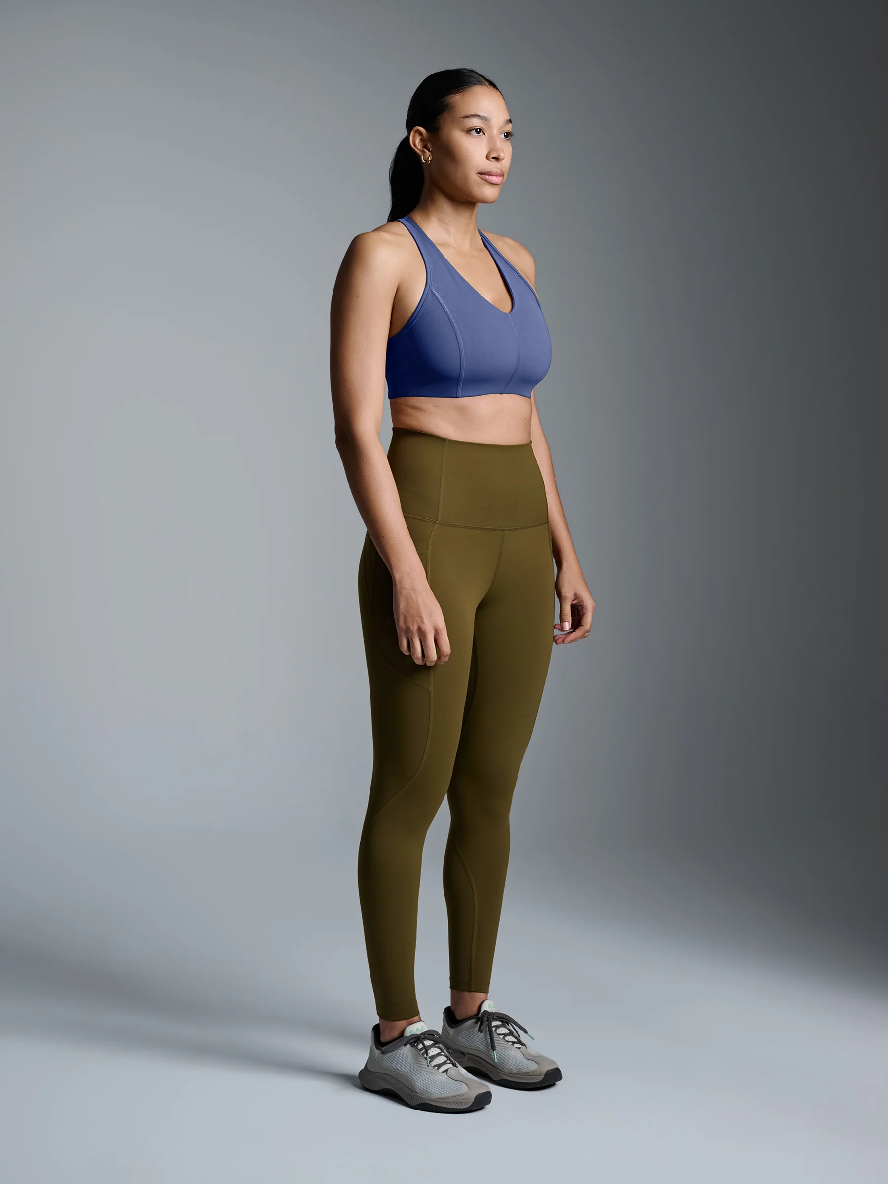 FEMME FATALE Sports Bra Blue Carbon - Image 4