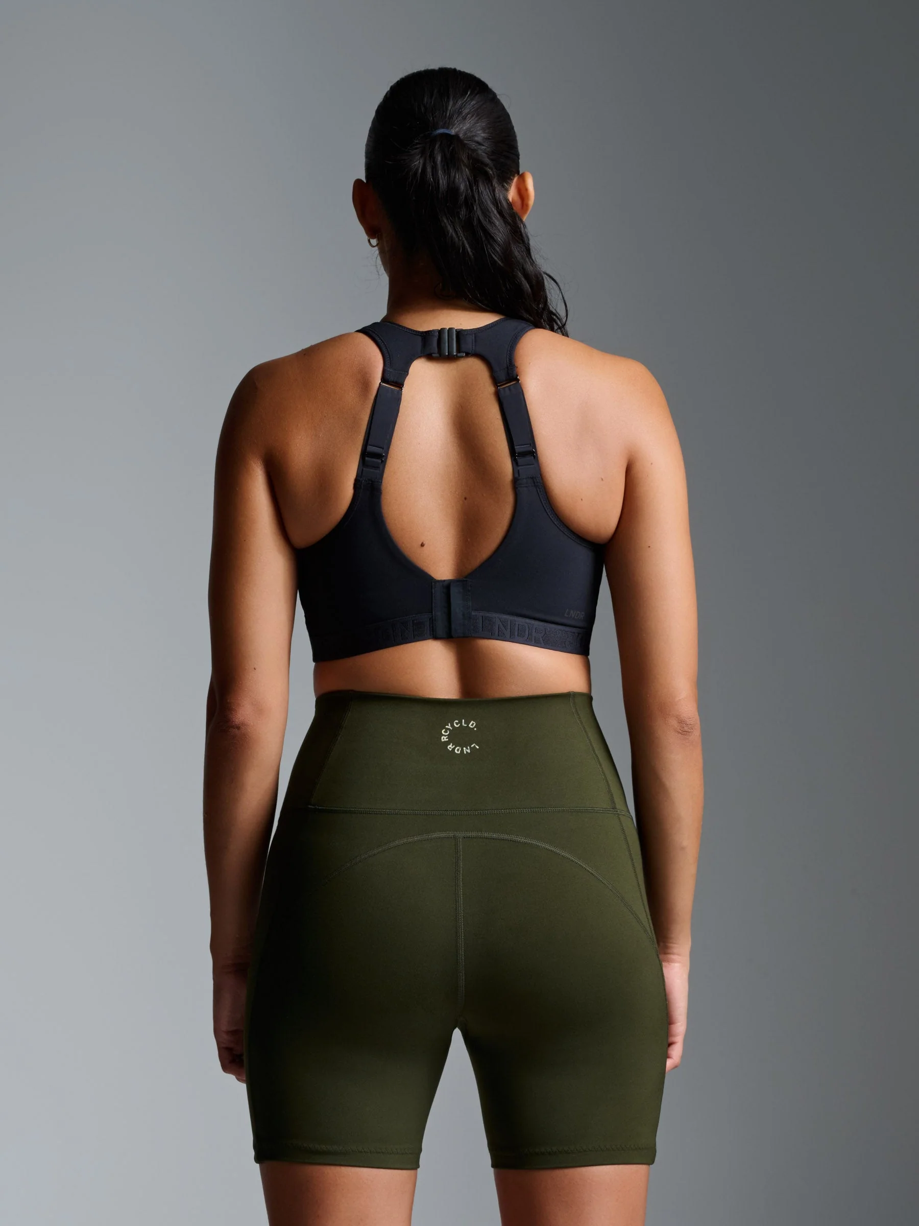 LOCKED + LOADED Sports Bra Black - Image 2