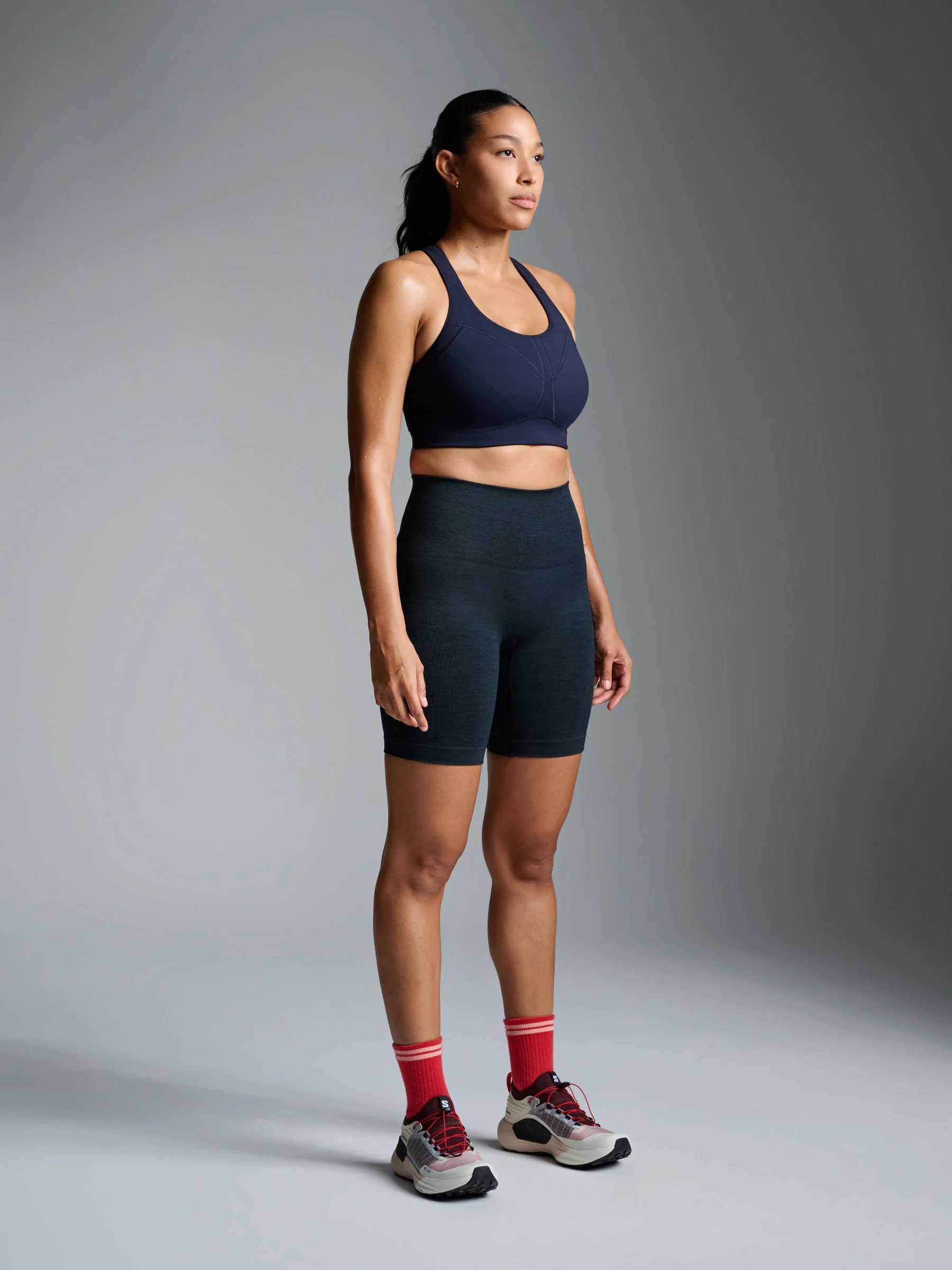 LOCKED + LOADED Sports Bra Deep Navy - Image 4