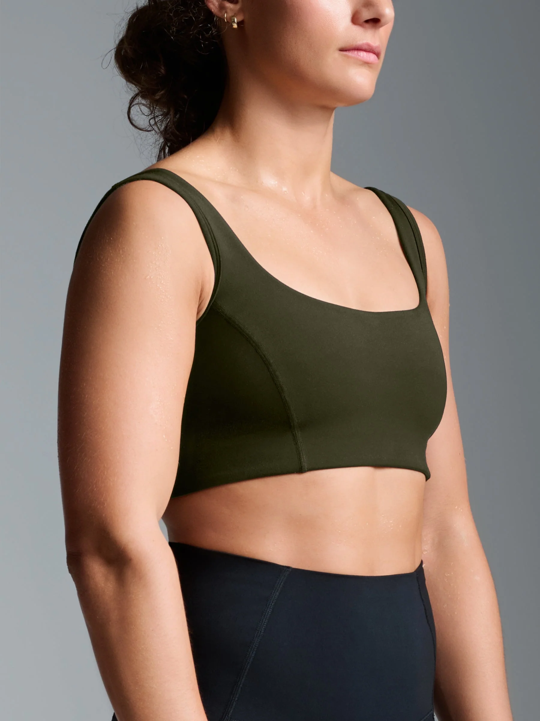 OBSESSION Sports Bra Olive - Image 4