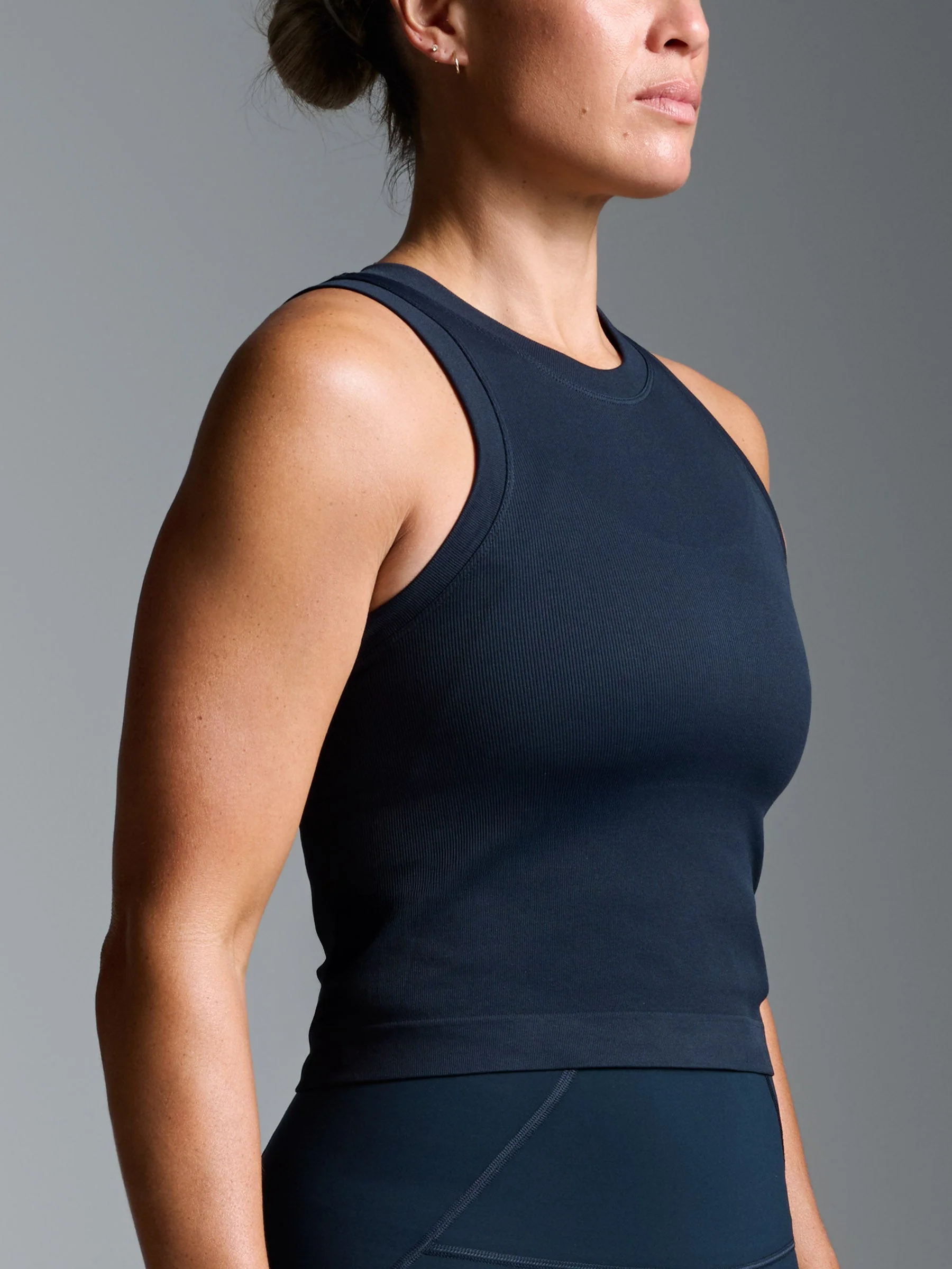 POWER CROP Tank Midnight - Image 4