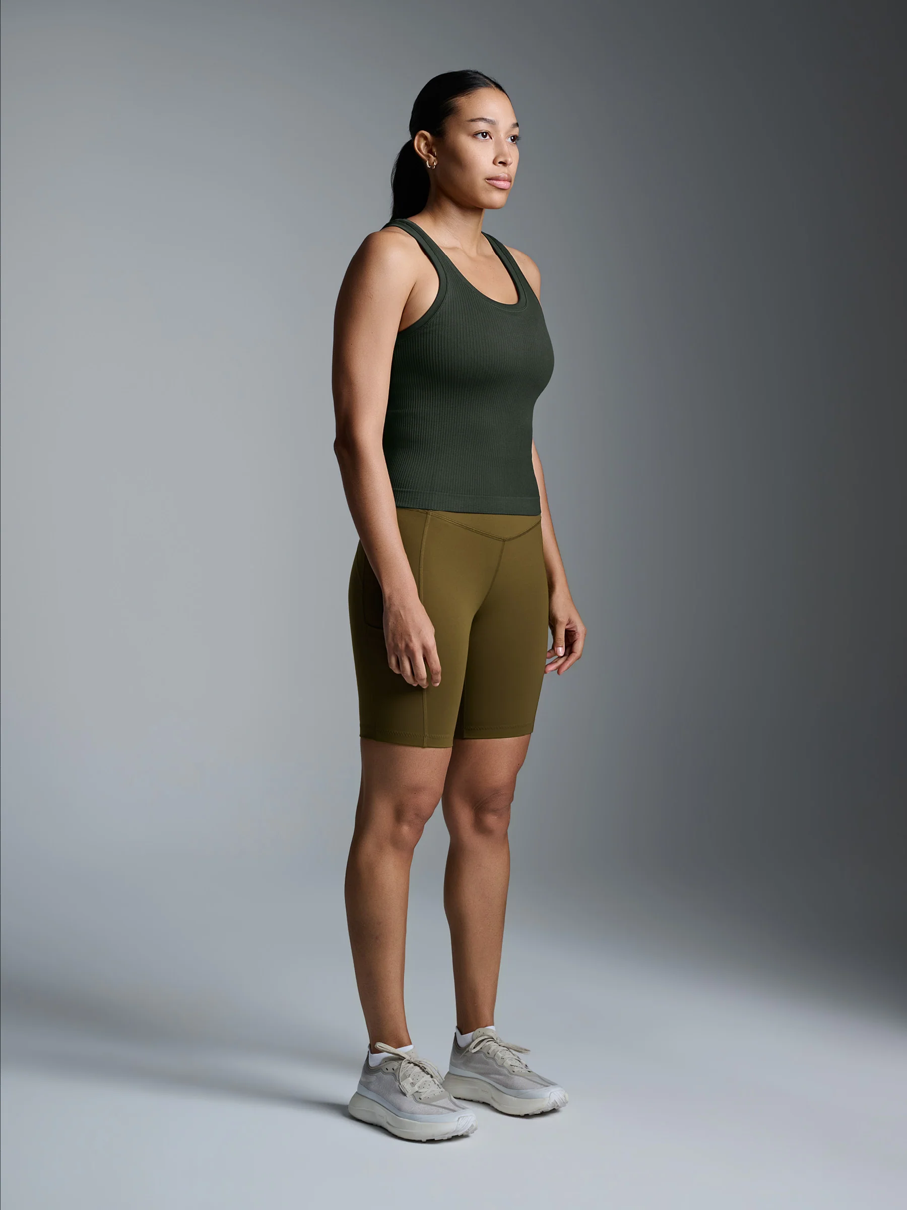 POWER SCOOP Tank Olive - Image 4
